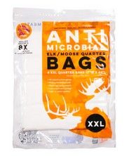 KBI ANTI MICROBIAL ELK/MOOSE QUARTER BAG XXL (12"W x 70"L) 4KP