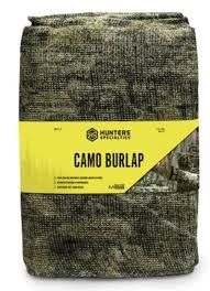 HS CAMO BURLAP RT EDGE (50" X 12')
