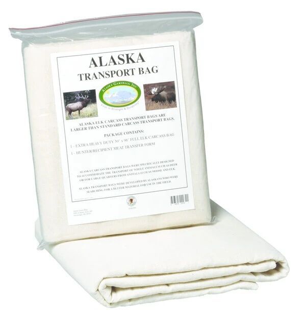 ALASKA TRANSPORT BAG "ELK" 50"x96" HEAVY DUTY FULL CARCASS BAG