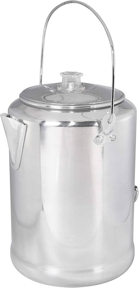 STAN CAMPER'S PERCOLATOR 20 CUP SS COFFEE POT