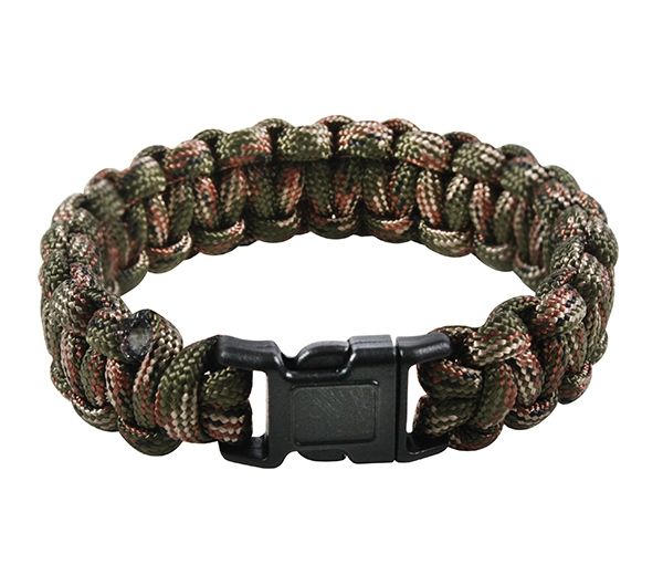 NN PARACORD BRACELET, Color: GREEN CAMO