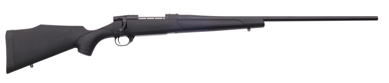 WBY VANGAURD OBSIDIAN 22-250 REM 24" BLACK SYN. BOLT ACTION