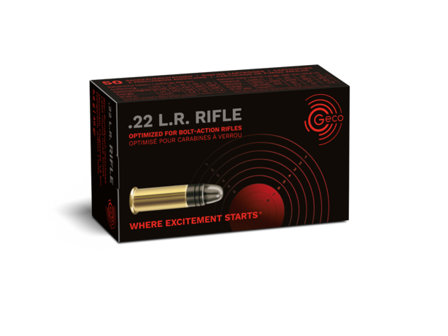 GECO RIFLE 22LR 40GR LRN 50PK (single)