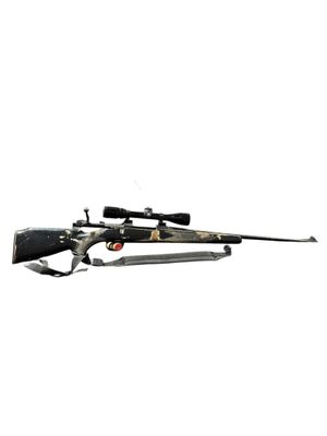 USED MIDLAND 30-06SPRG WOOD MAUSER BOLT ACTON PKG W/ BUSH SPORTVIEW 3-9X40