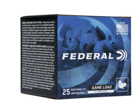 FED GAME LOAD HF 12GA 2-3/4" 1-1/8oz 1255FPS 6SHOT (case)