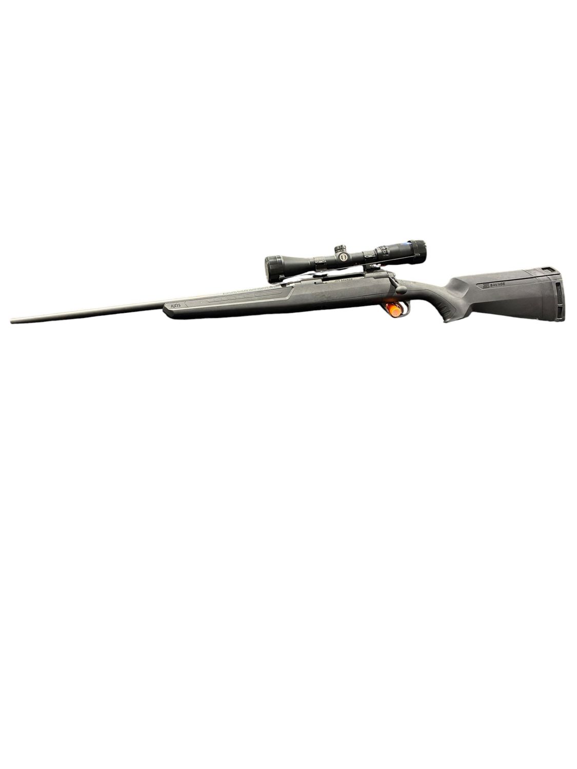 USED SAVAGE AXIS II XP 30-06SPRG BLACK SYNTHETIC BOLT LEFT HAND PKG W/ BUSHNELL BANNER 3-9X40