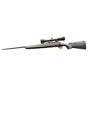 USED SAVAGE AXIS II XP 30-06SPRG BLACK SYNTHETIC BOLT LEFT HAND PKG W/ BUSHNELL BANNER 3-9X40