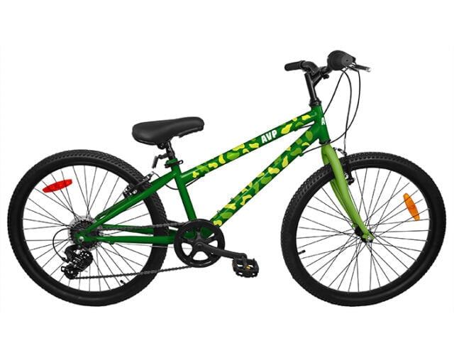 AVP M24-Version 7 vitesses-Dégradé Vert-Roues 24&#39;&#39;-Version garcon
