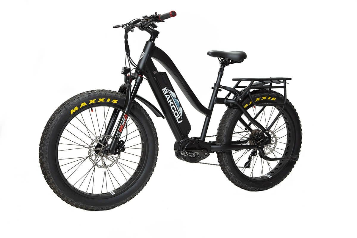 Bakcou Mule Step Thru 26&quot;, Color: Matte Black, Size: 17.5ah