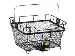 Topeak MTX Rear Basket: Black