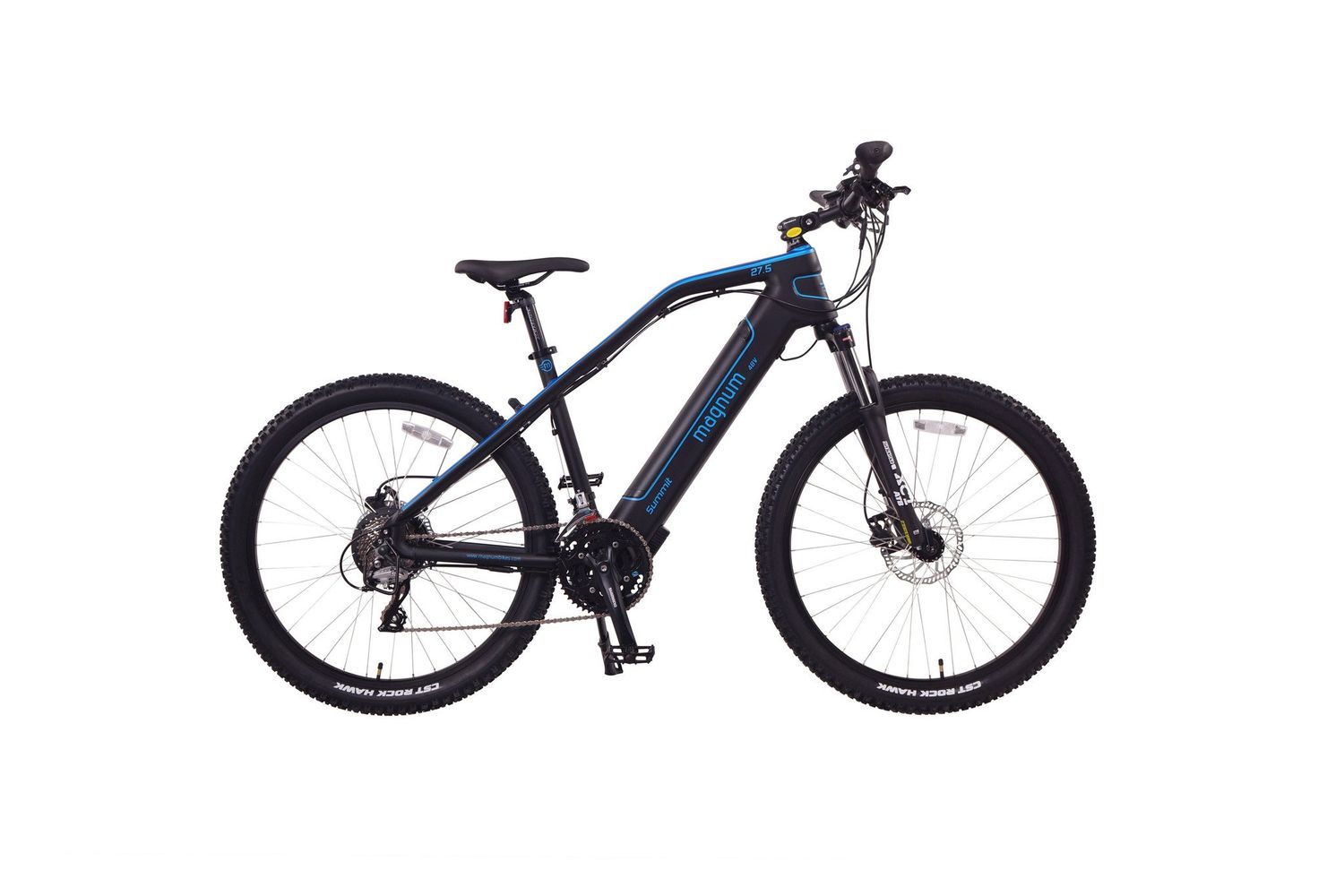 Magnum Summit, Color: Black with Blue Accents, Size: 27.5