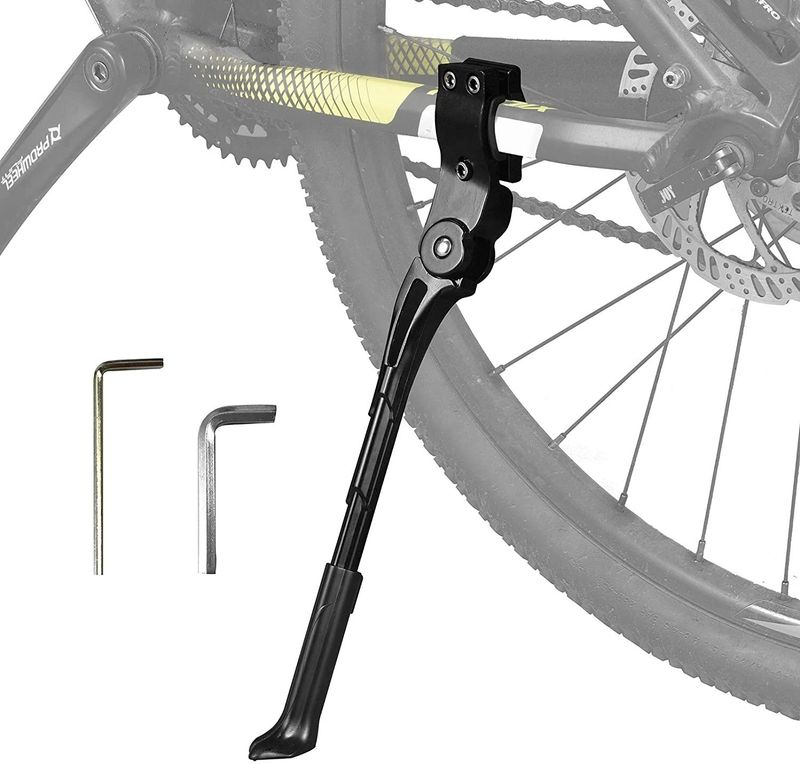 Adjustable Bicycle Kickstand Universal Side Mount