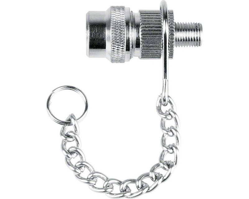 SKS Pump Adaptor with Chain, Schrader to Presta