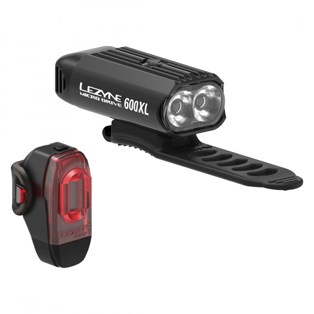 LIGHT LEZYNE COMBO MICRO DRIVE 600 XL/KTV BK