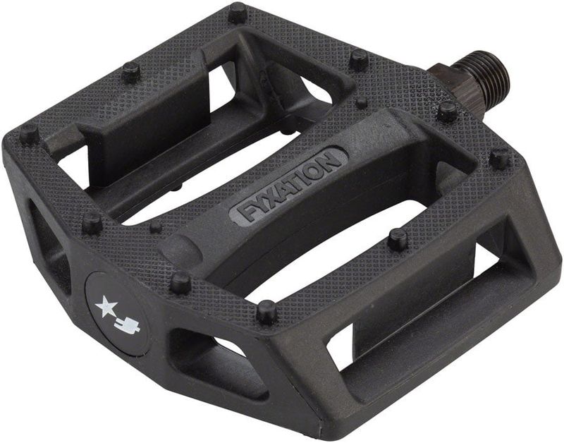 Fyxation Gates Pedals - Platform, Plastic, 9/16&quot;, Black