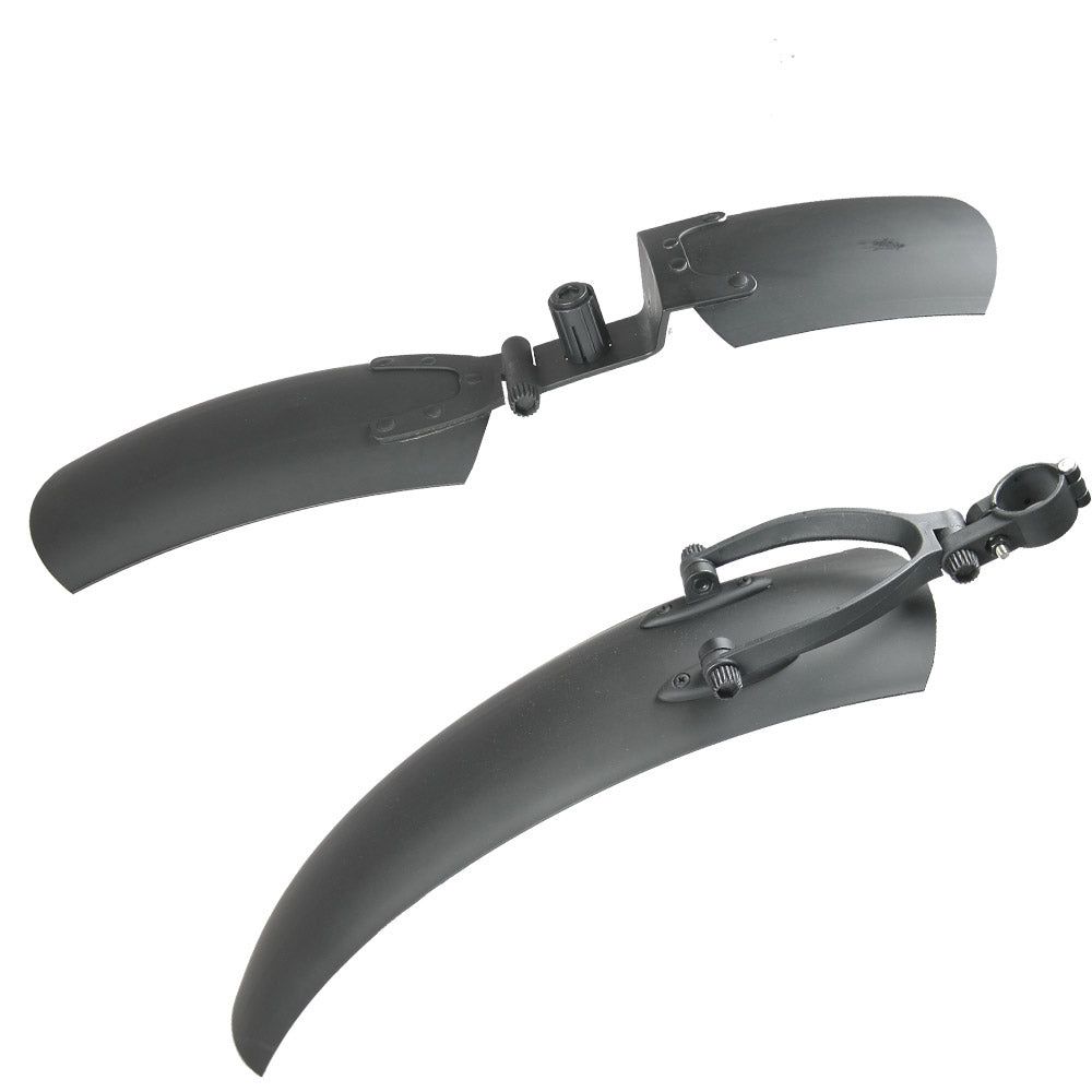QuietKat Front &amp; Rear Fenders Black w/integrated rack
