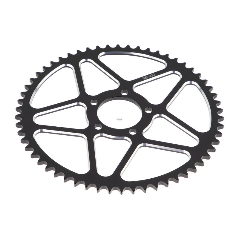 Rear Sprocket 58T AL7075 CNC Black - Talaria/Sur-Ron/Segway