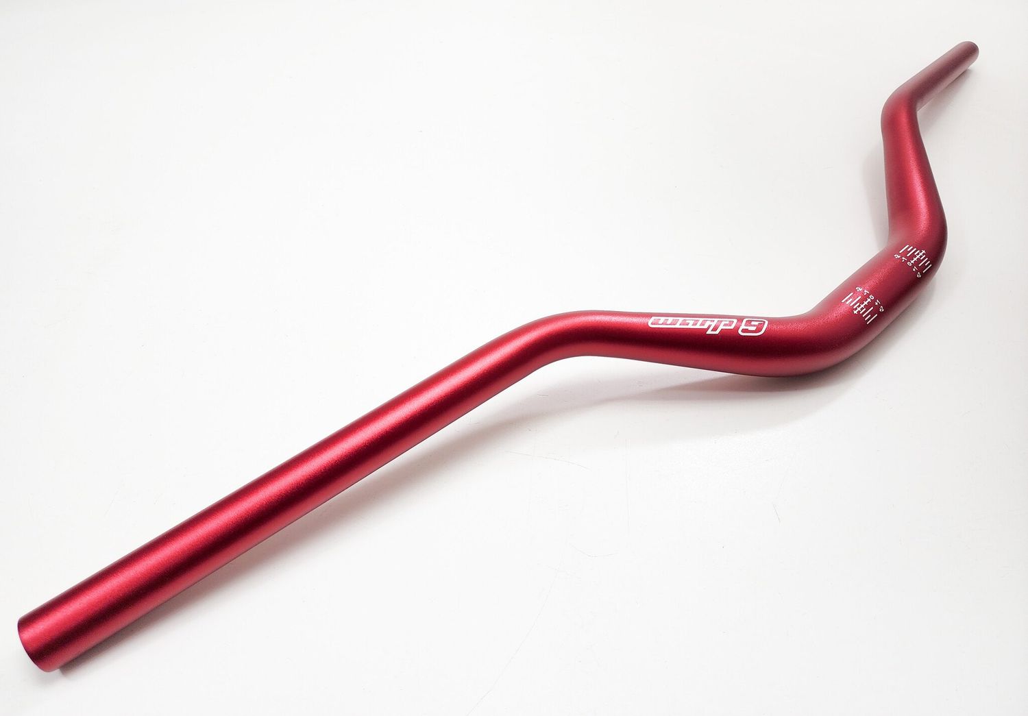 Warp9 Handlebars Red 3&quot; Rise, 760mm Width