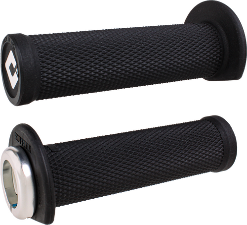 ATV/PWC RUFFIAN LOCKON GRIP 125MM BLACK/SILVER