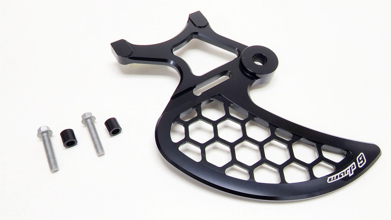 Warp9 Talaria Rear Disk Guard Black Fits up to 220mm Rotor