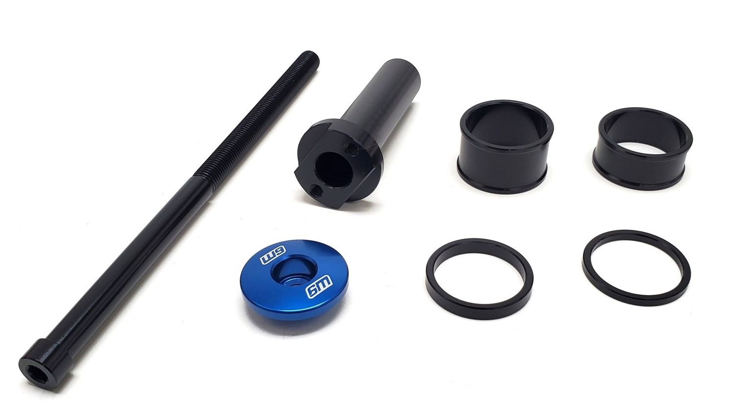 WARP9 Steering Stem Lock Blue