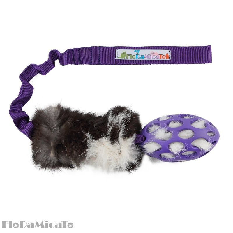 FM09 - Floramicato Toy Fluffy Egg Rabbit Medium