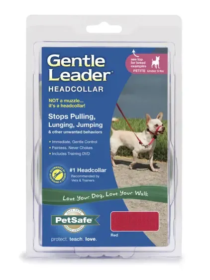 Pet Safe Gentle Leader Headcollar Petite Red