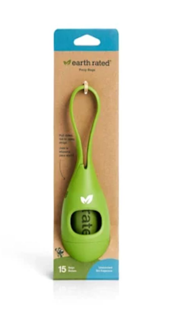 EARTH RATED POOP BAG UNSCENTED DISPENSER EA