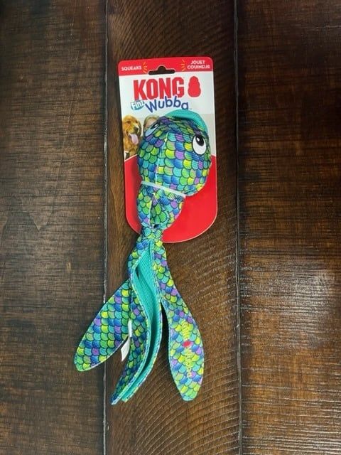 Kong Wubba Finz Blue Small