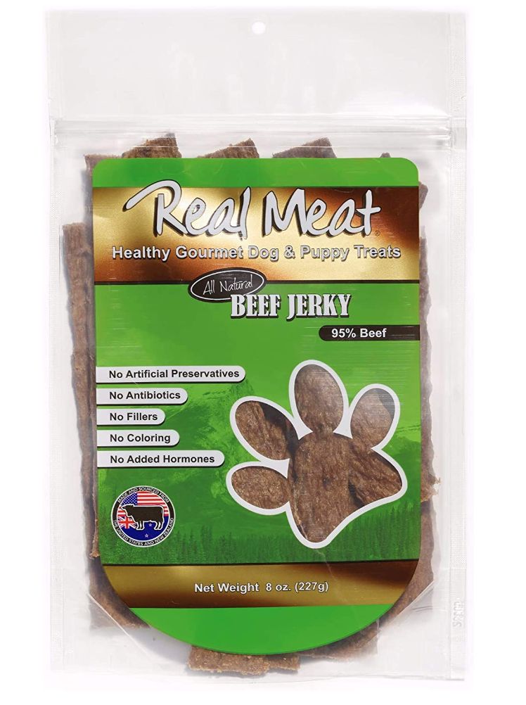 RMC01 Real Meat Company 8oz Dog Chicken And Venison (Long Strips)
