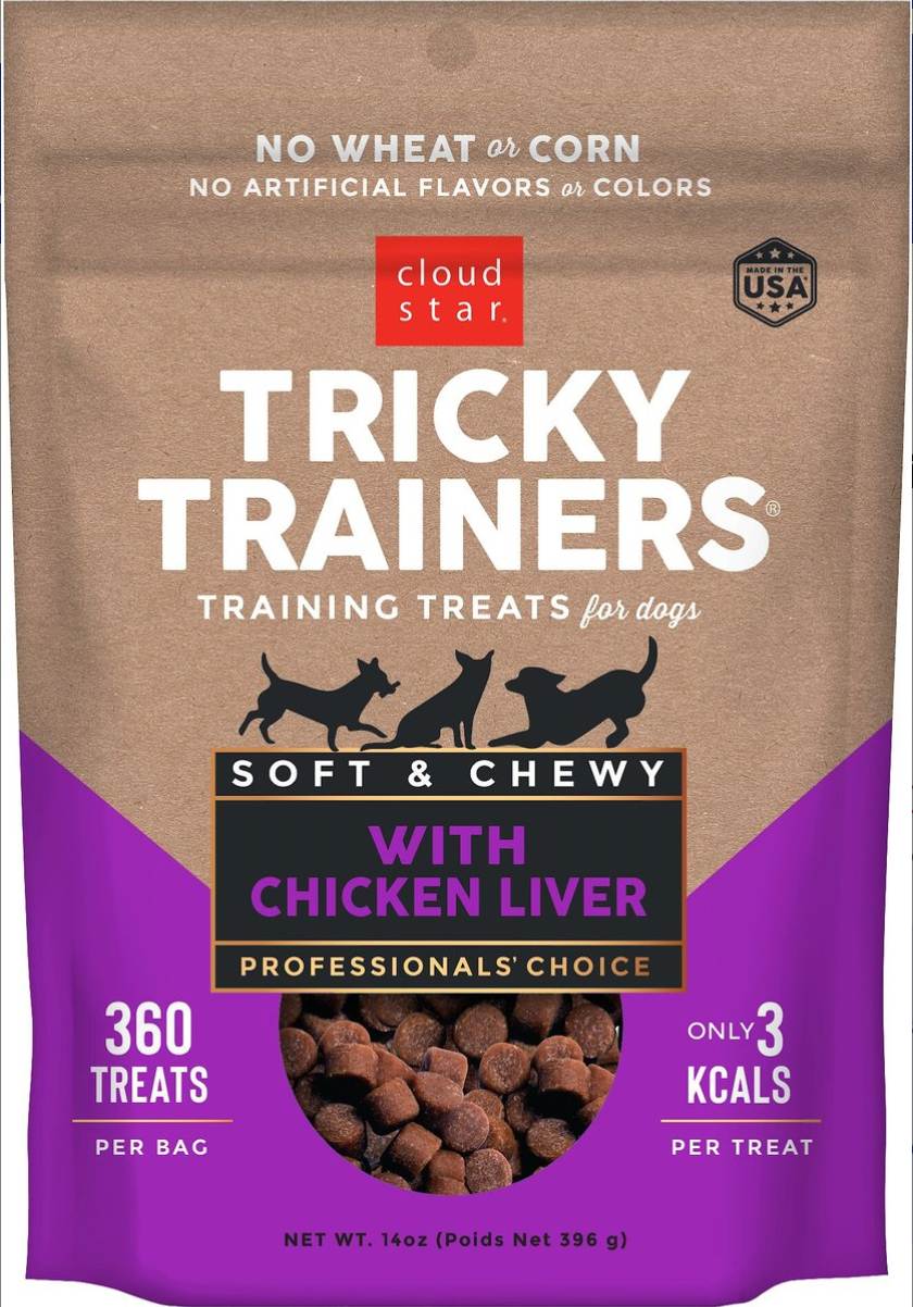 CLOUDSTAR TRICKY TRAINER LIVER 14OZ