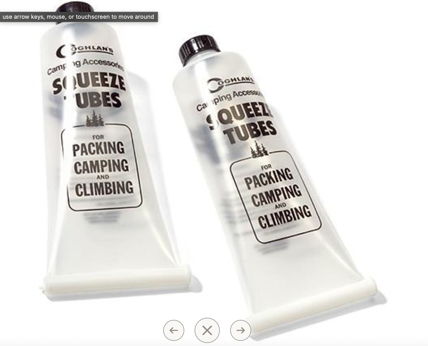 Coghlan&#39;s Squeeze Tubes 2 pack