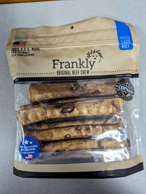 FRK04 Frankly 7-8&quot; Retriever Roll Chicken 4 Pack