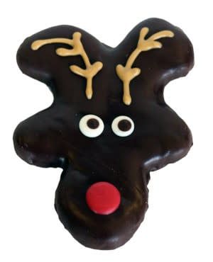 Cookie01-Christmas Reindeer Cookie