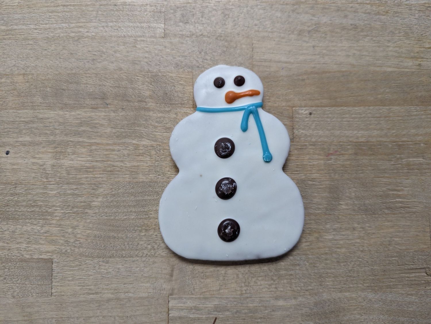 Cookie02 - Snowman Winter Christmas Cookie