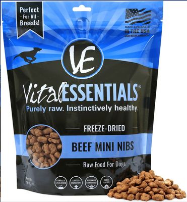 Vital Essentials Freeze Dried Beef Mini Nibs 14oz