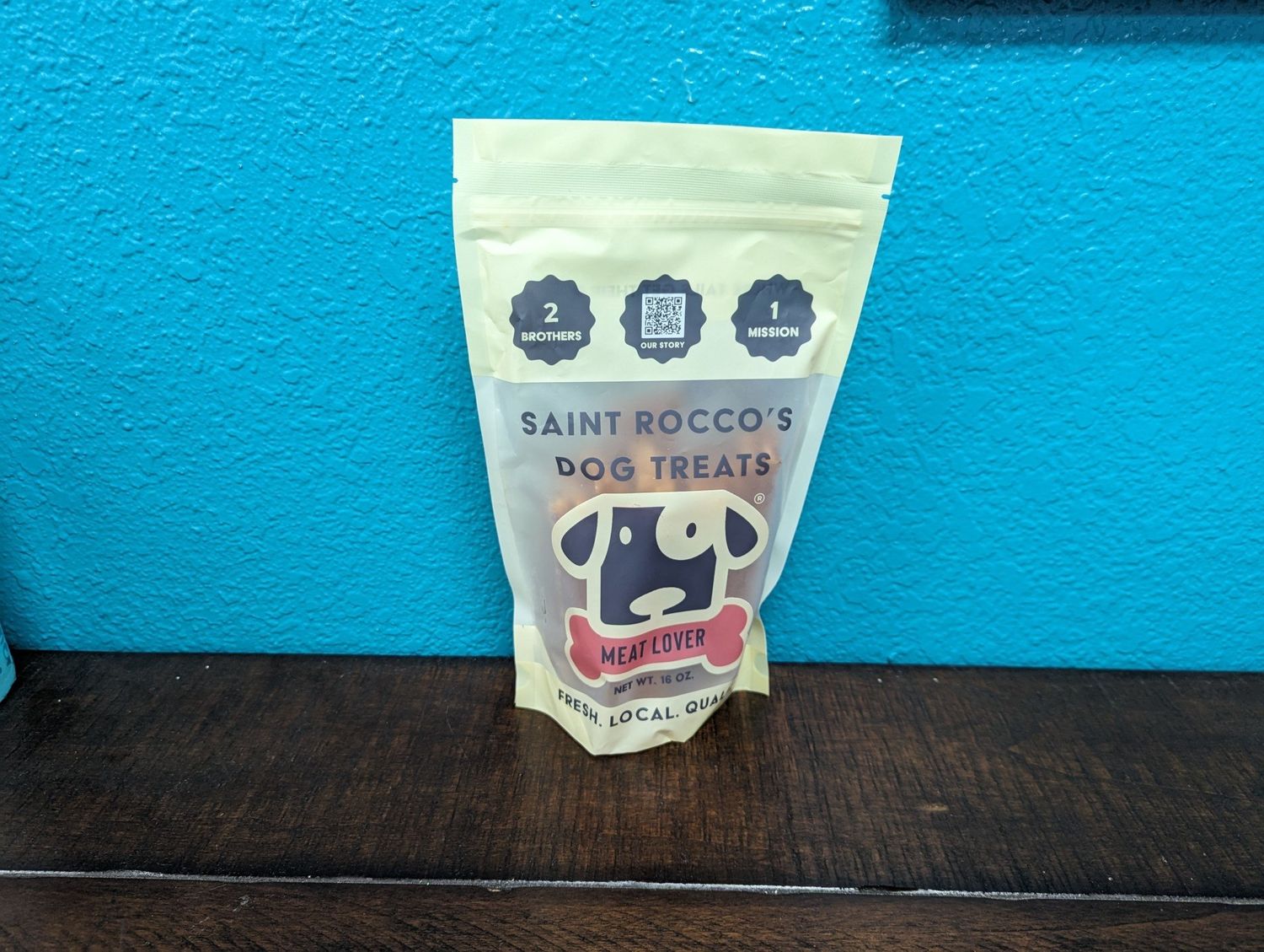 Saint Rocco&#39;s Dog Treats Meat Lovers 16oz