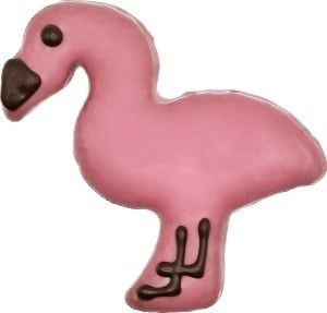 Cookie22 - Pink Flamingo Summer Cookie