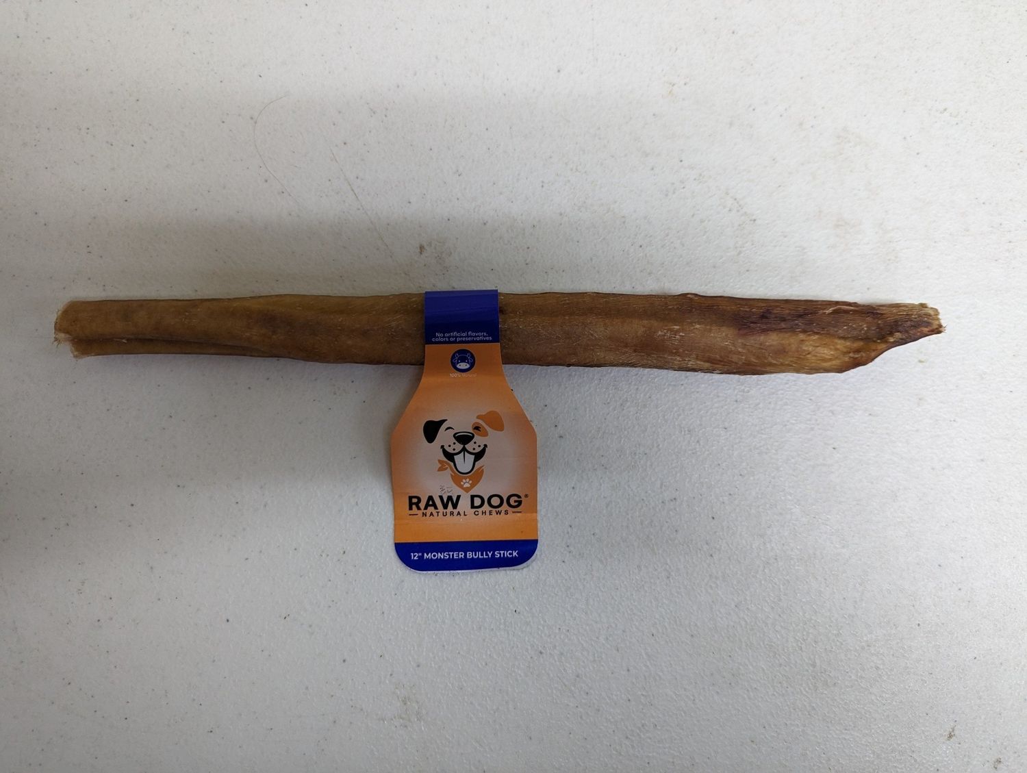 Raw Dog Chews 12 inch Monster Bully Stick