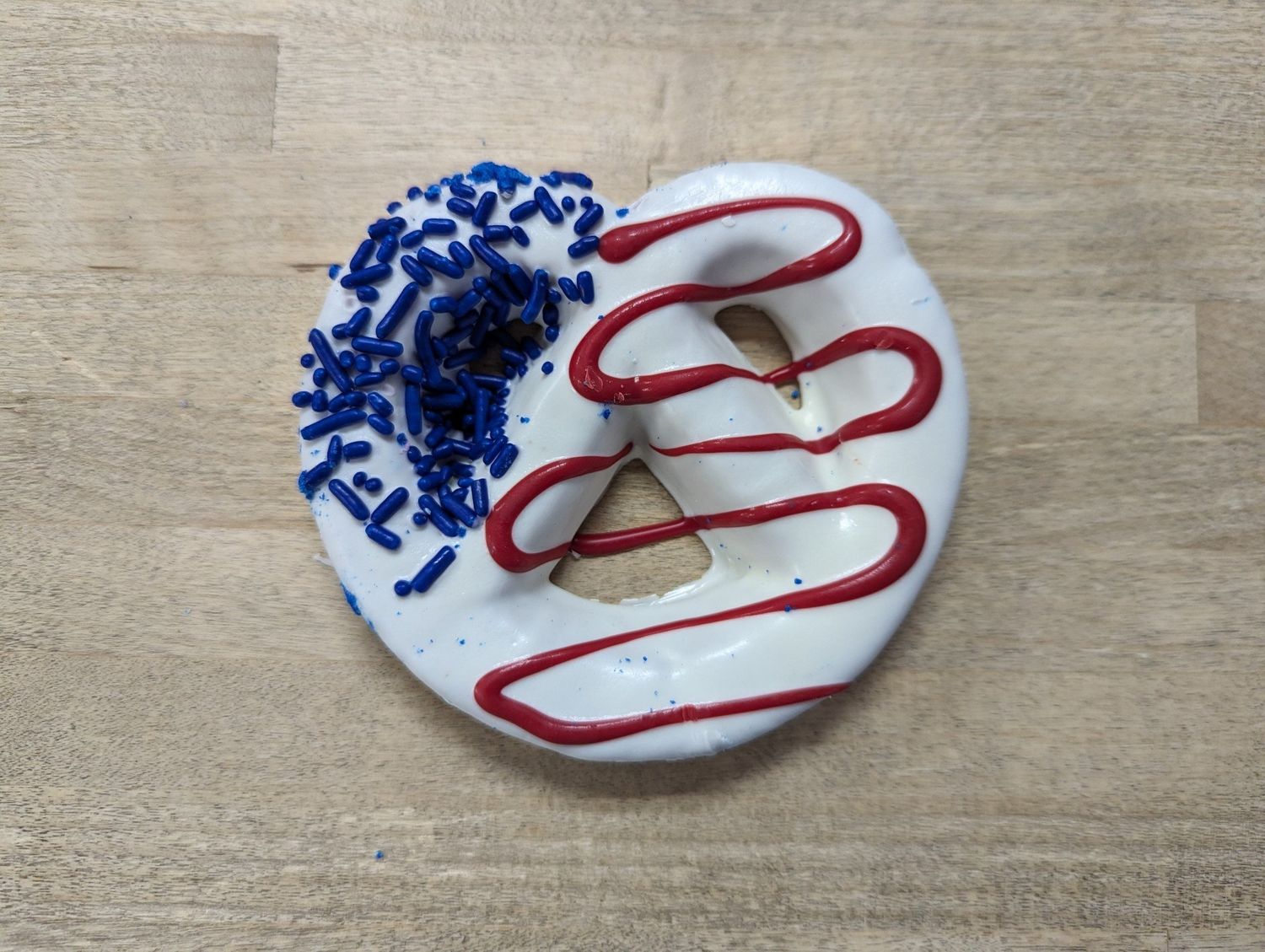 Cookie18 - Red White and Blue Pretzel Cookies