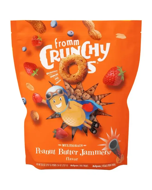 FRM09 - Fromm 26oz Peanut Butter Crunchy O's