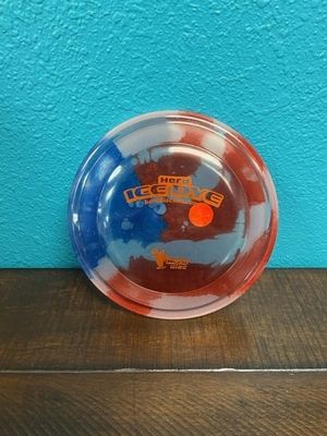 HD10 - Hero Disc Super Hero 235 Ice Dye USA Flag Frisbee