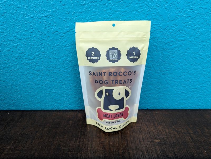 Saint Rocco&#39;s Dog Treats Meat Lovers  8oz