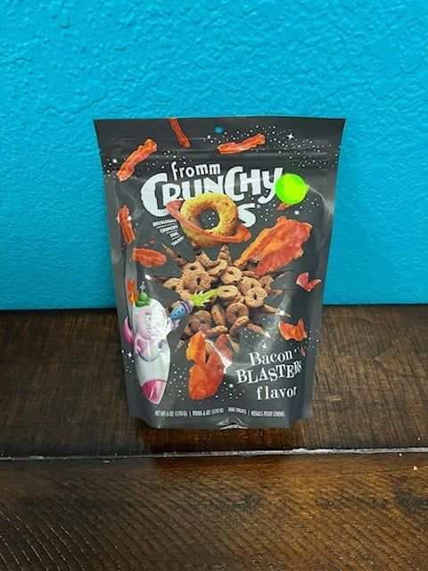 FRM06 - Fromm 6oz Bacon Blasters Crunchy O&#39;s