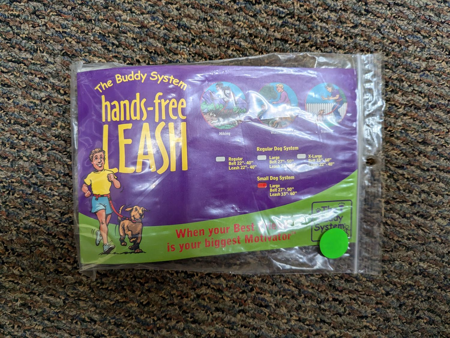 Buddy System Hands Free Leash Small Dog
