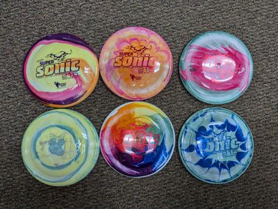 HD15 - Hero Disc Super Sonic 215 Taffy Frisbee (Custom Dyed)