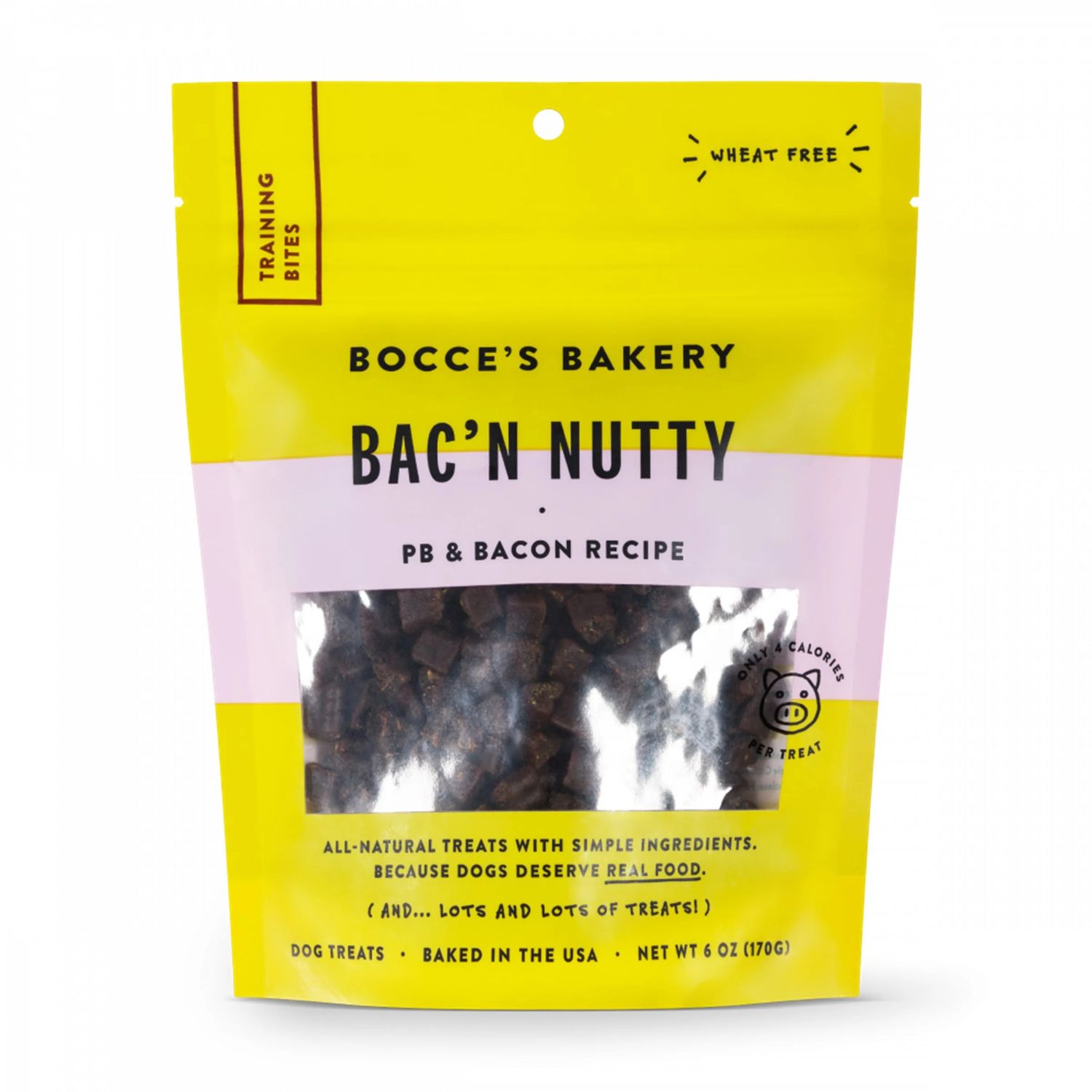 Bocces Bac&#39;n Nutty Training Bites