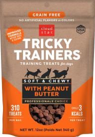 CLOUDSTAR TRICKY TRAINER PEANUT BUTTER 12OZ