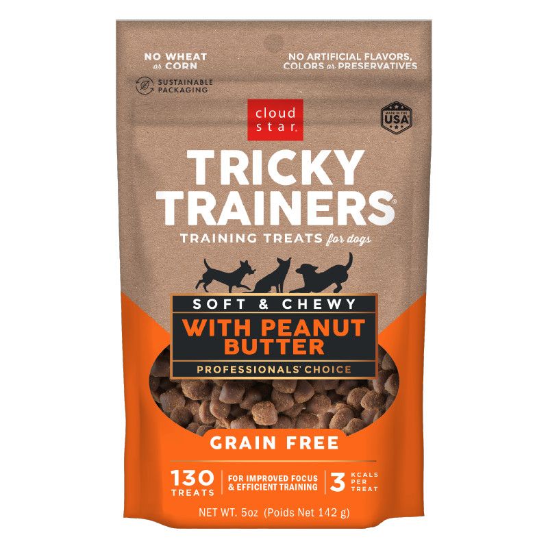 CLOUDSTAR TRICKY TRAINER PEANUT BUTTER 5OZ