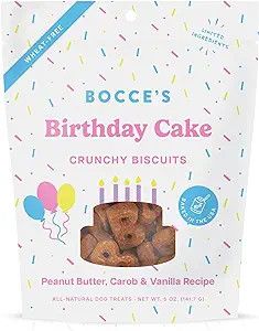Bocce&#39;s Bakery Birthday Cake Dog Treats 5oz